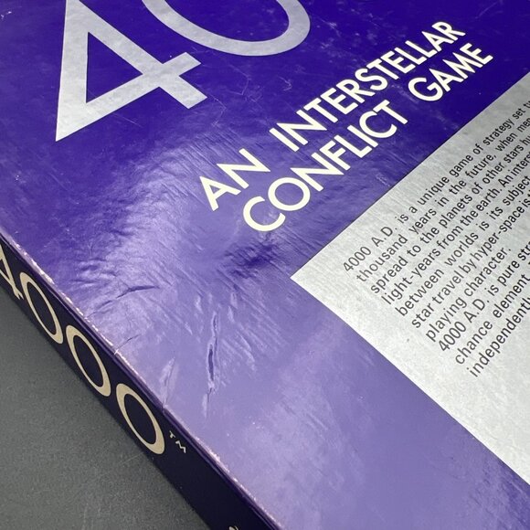 VTG 4000 A.D. An Interstellar Conflict Game 1972- 100% COMPLETE Board Game Space - Picture 11 of 15